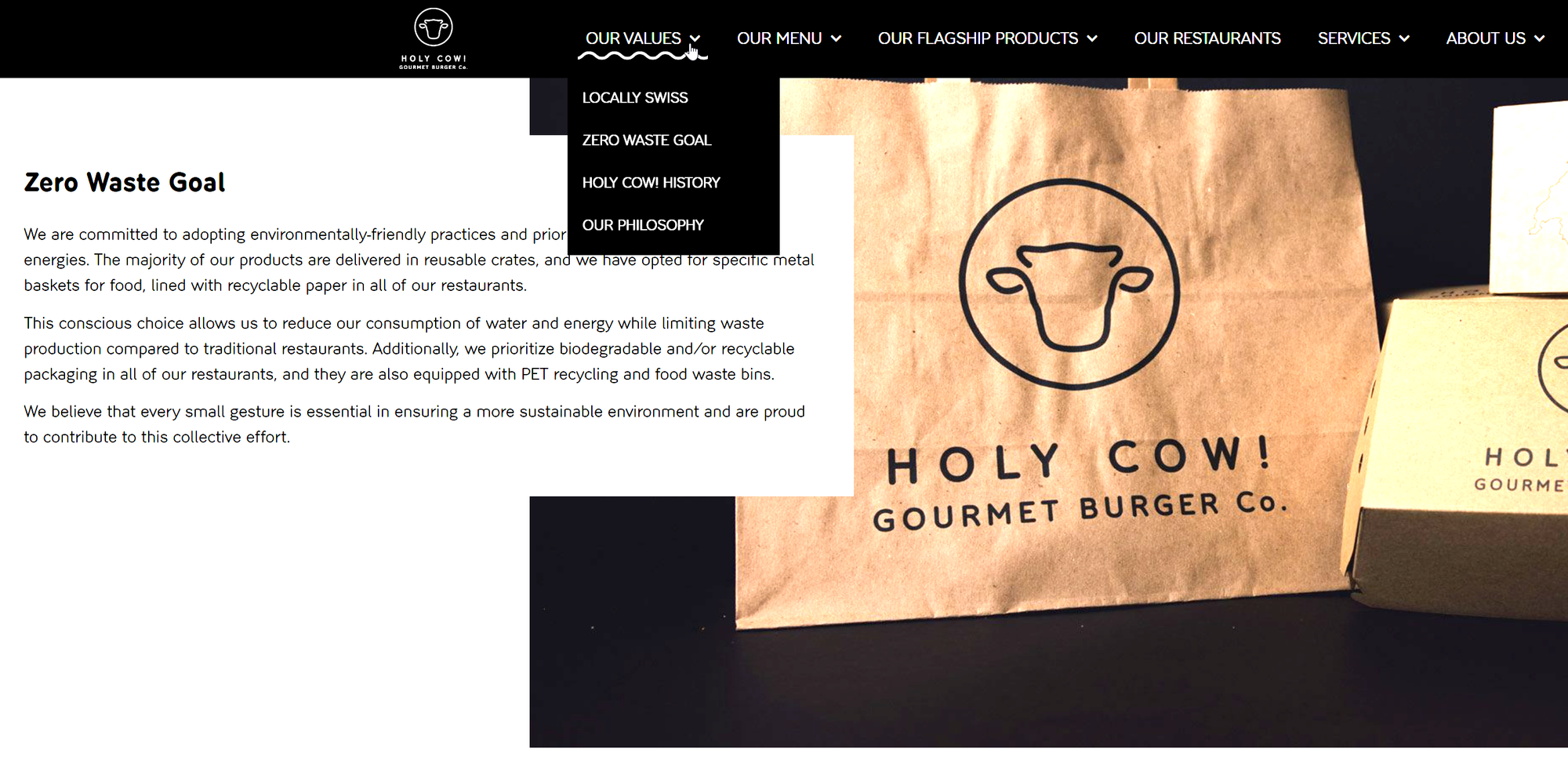 Holy Cow : le paraître avant le manger
