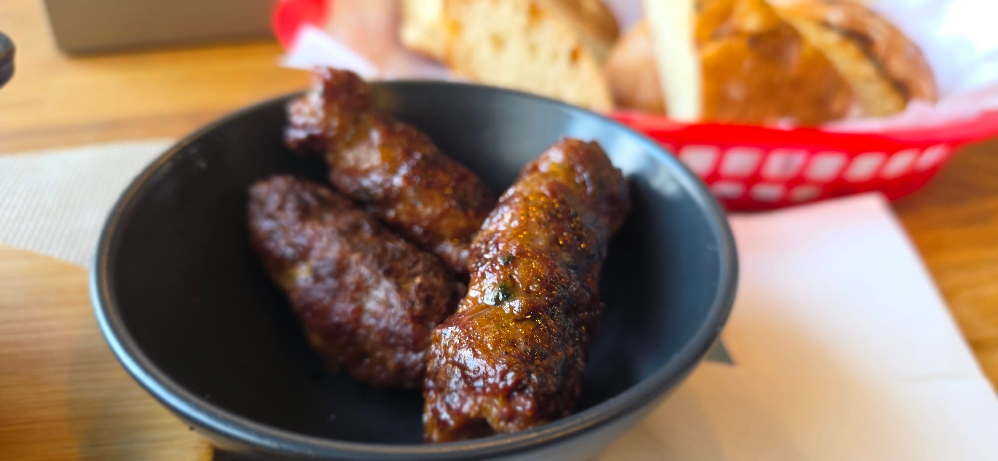 3 ćevapi au Cevap Store à Lausanne.