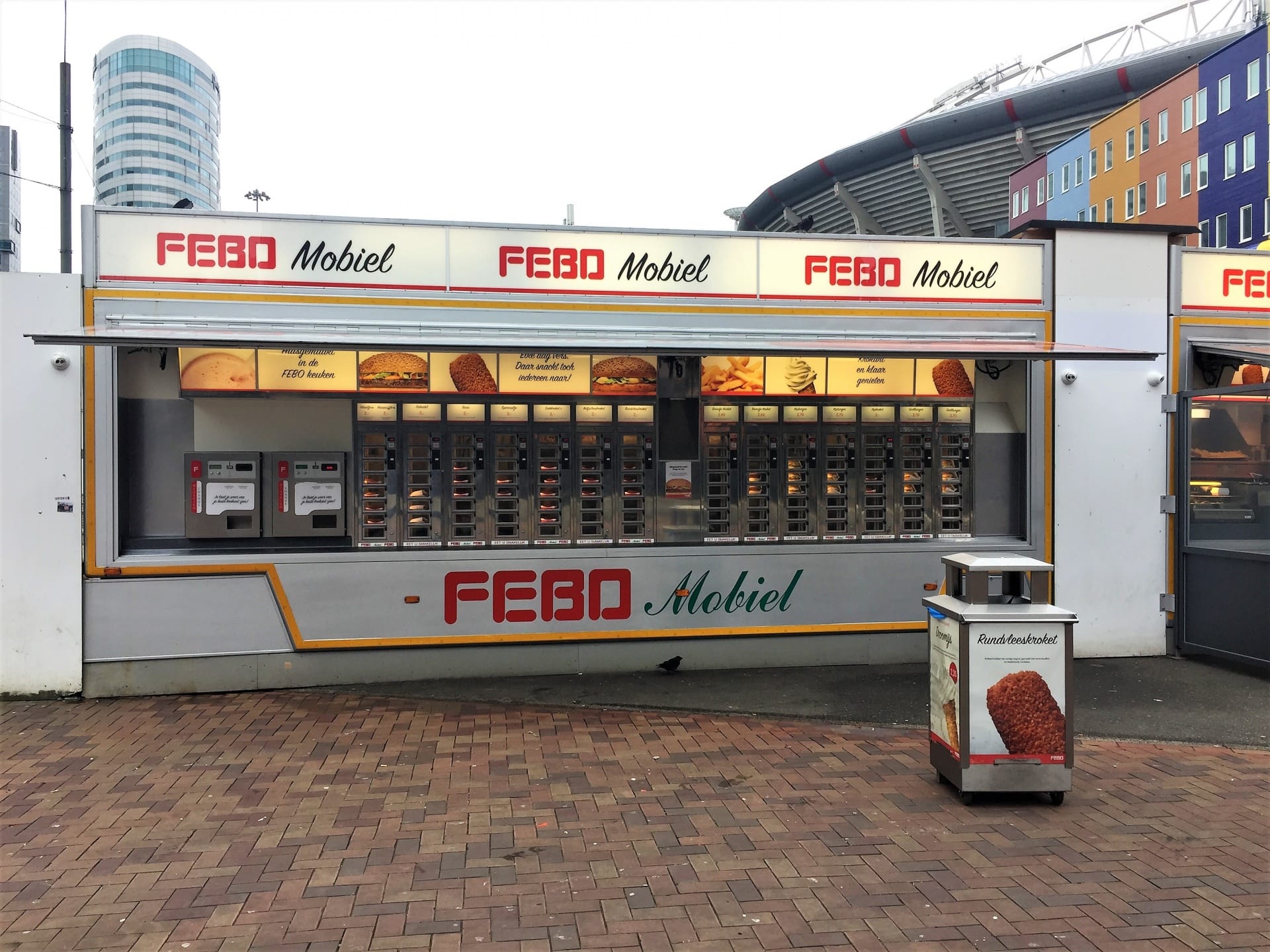 Automates de restauration rapide Febo à Amsterdam