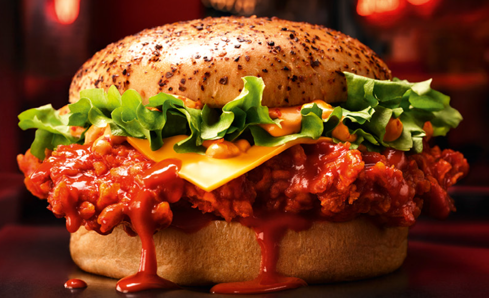 Le Zinger Dunked de KFC.